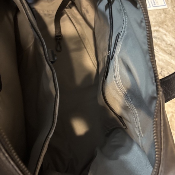 AWAY Everywhere (Original) Black Leather Travel Tote Duffel (Discontinued Model) - Picture 7 of 11